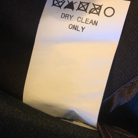 A B S Collection Brown Button Down Blouse Size 12 - Picture 7 of 7